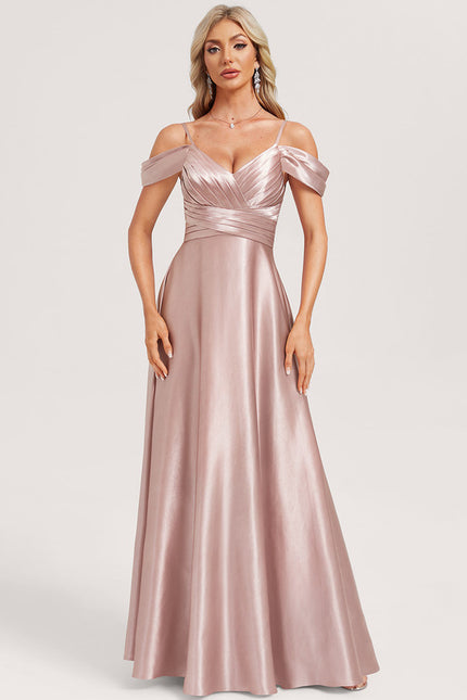 Robe Chic Satin Fluide - gallery 1
