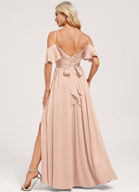 Robe Chic Nymphe Satinée - gallery 1