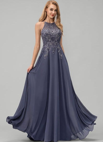 Robe Chic Aérienne Grise