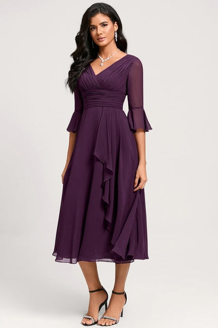 Robe Chic À Volants Florale - gallery 2