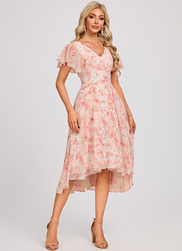 Robe Chic Fluide Bleu Nuit - gallery 3
