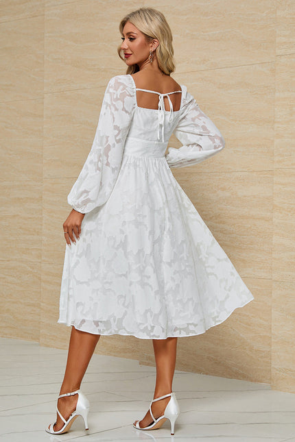 Robe Chic Blanche Aérée - gallery 1