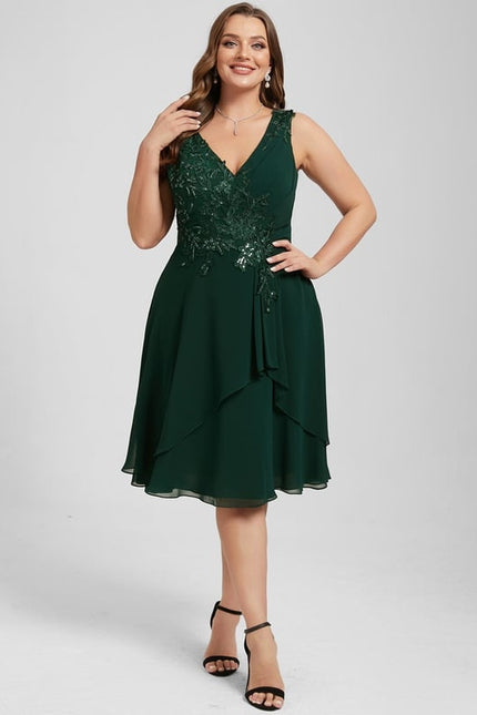 Robe Chic Sérénité Émeraude - gallery 8