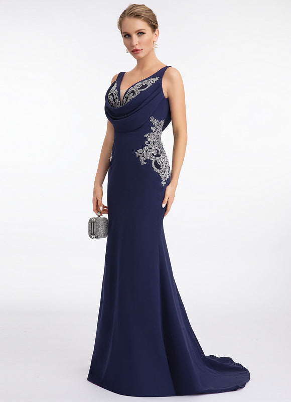 Robe Chic Sirène Marine - gallery 5