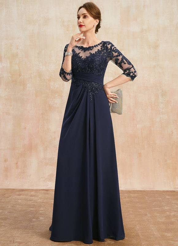 Robe Chic Velours Nautique - gallery 3