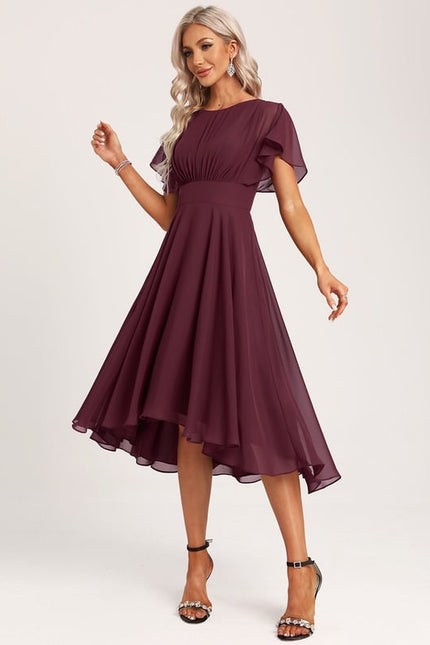Robe Chic Élégance Émeraude Flottante - gallery 1