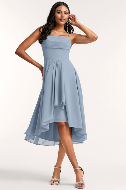 Robe Demoiselle D'Honneur Chic Courte - gallery 2