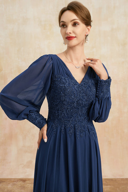 Robe Chic Élégance Marine Envolée - gallery 2