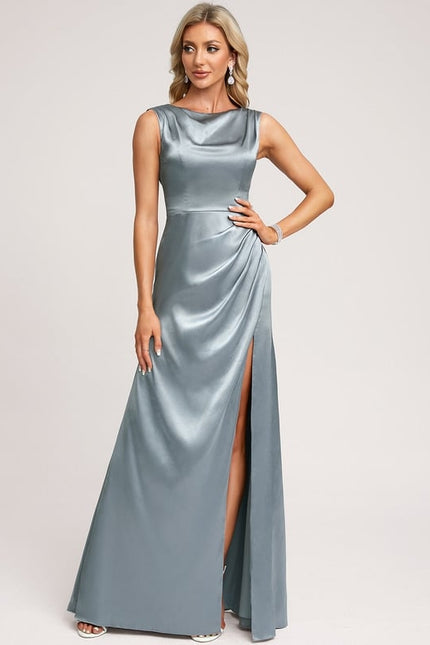 Robe En Soie Chic Longue Mariage