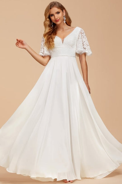 Robe Blanche Plage Chic - gallery 3