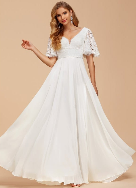 Robe Blanche Plage Chic - gallery 3