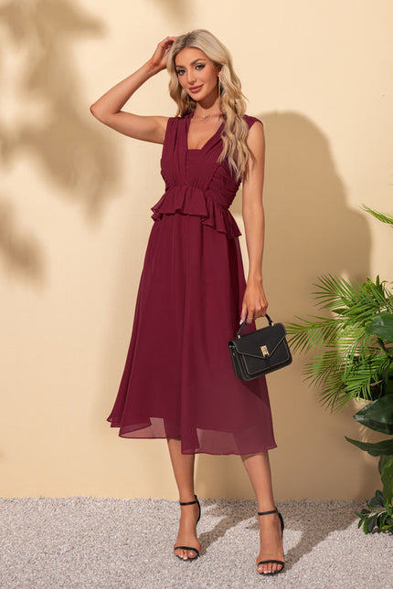 Robe Chic Noire Ajourée