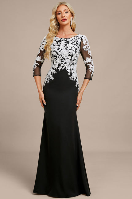 Robe Blanche Et Noire Chic