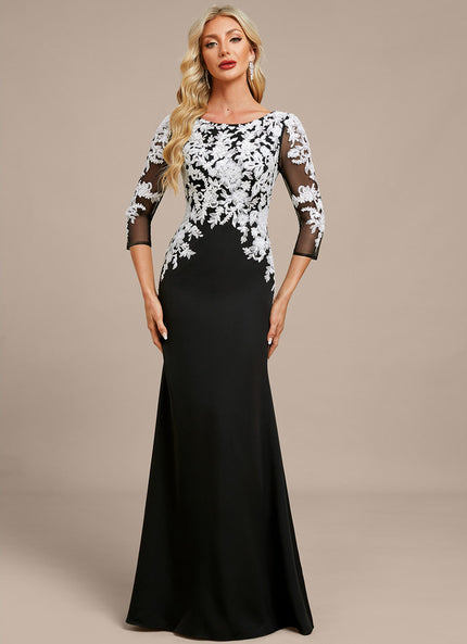 Robe Blanche Et Noire Chic