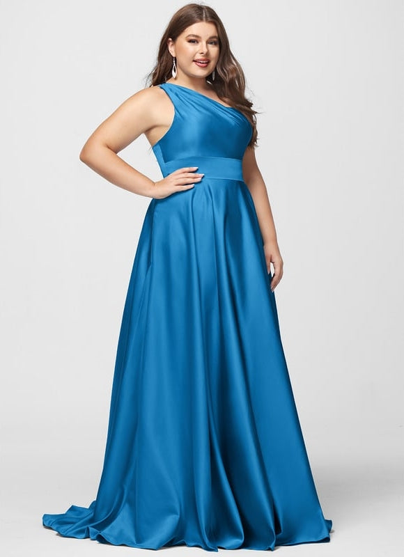 Robe Chic Satin Azur Éclatant - gallery 6