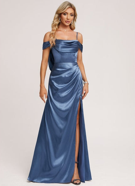 Robe Chic Satinée Aérienne