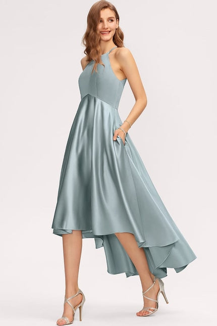 Robe Chic Satinée Lune Céleste - gallery 3