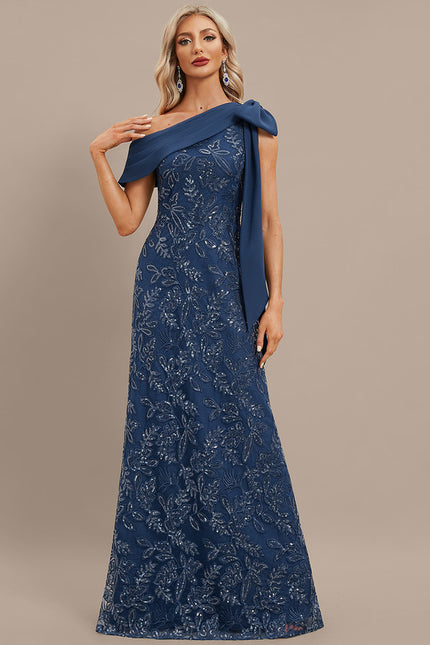 Robe De Soirée Chic Bleu Roi