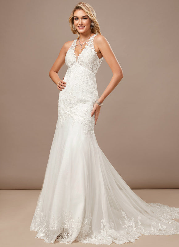 Robe Chic Dentelle Sirène - gallery 1