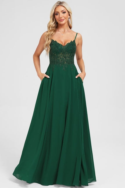 Robe Chic Élégance Émeraude