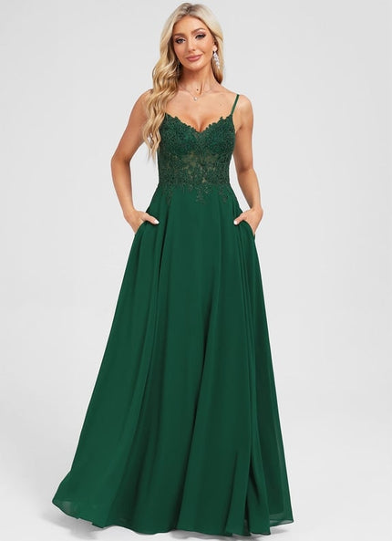 Robe Chic Élégance Émeraude