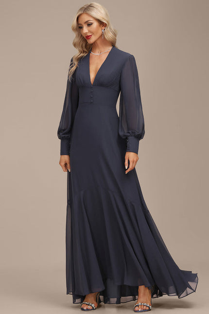 Robe Chic Nuit Élégante Flottante - gallery 5