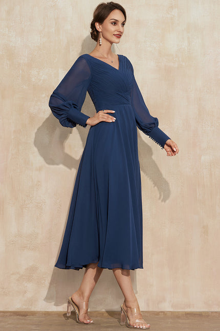 Robe Chic Chiffon Marine - gallery 5