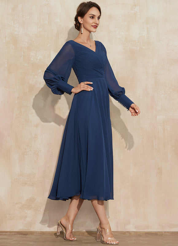 Robe Chic Chiffon Marine - gallery 5