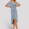 Robe Chic Mousseline Volants