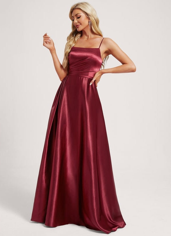 Robe Chic Satin Caramel - gallery 2