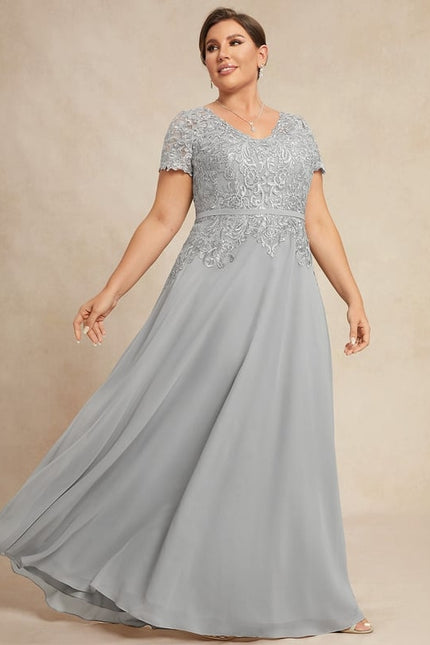 Robe Chic Longue Bleu Cobalt - gallery 7