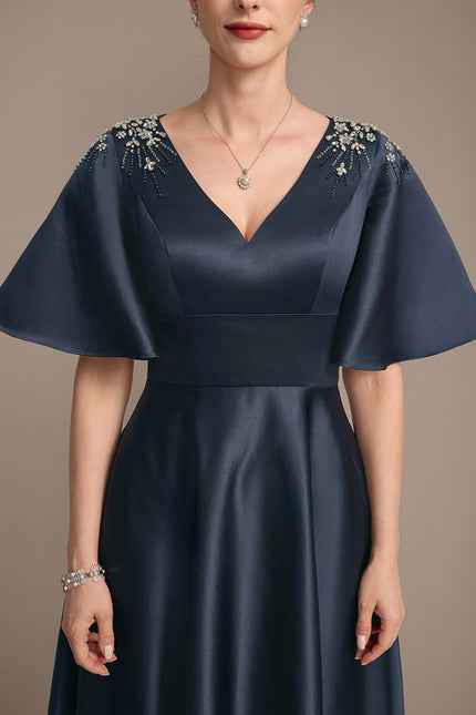 Robe Chic Satin Nuit Élégante - gallery 7
