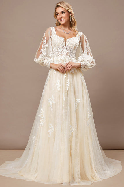 Robe Chic Éthérée Brodée - gallery 1