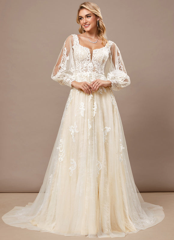 Robe Chic Éthérée Brodée - gallery 1