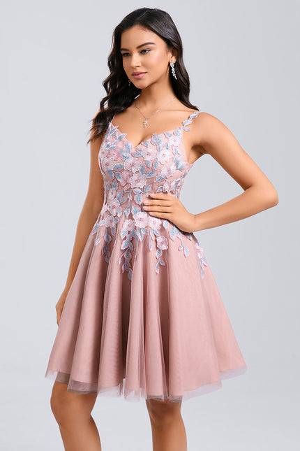 Robe Chic Étoile Rose - gallery 8