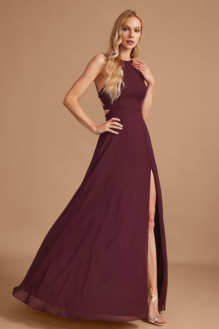 Robe Chic Col Montant Évasée - gallery 4