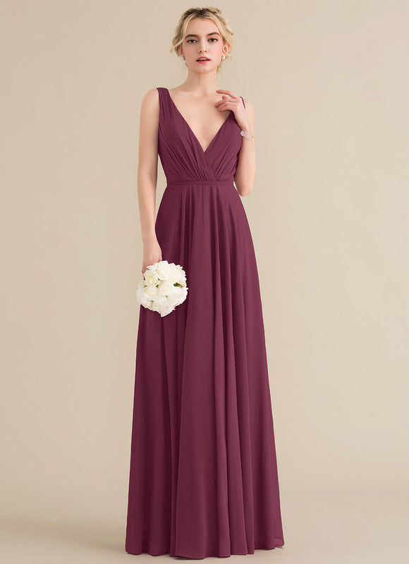 Robe Chic Longue Verte Fluide - gallery 3