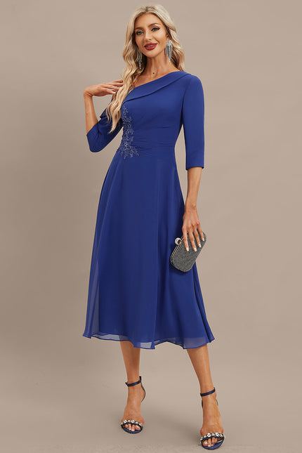 Robe Chic Chic Asymétrique Éclat - gallery 4