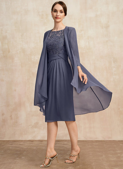 Robe Chic Violet Illusion Dentelle Courte