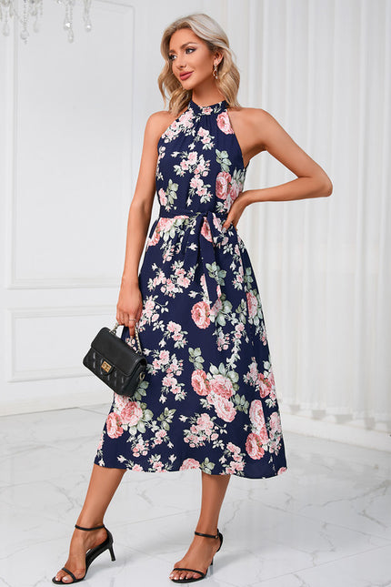 Robe Chic Trapèze Verte - gallery 9