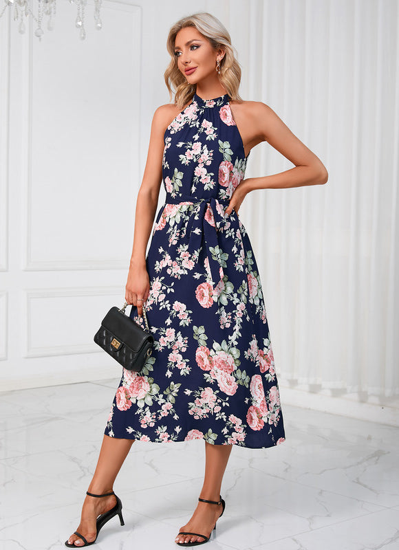 Robe Chic Trapèze Verte - gallery 9