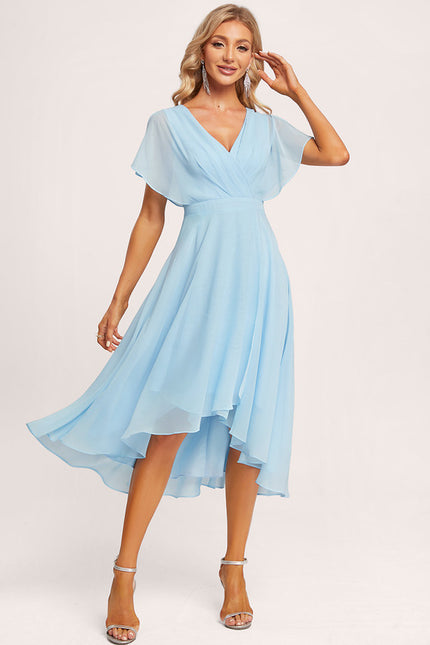 Robe Chic Fluide Bleu Nuit - gallery 3