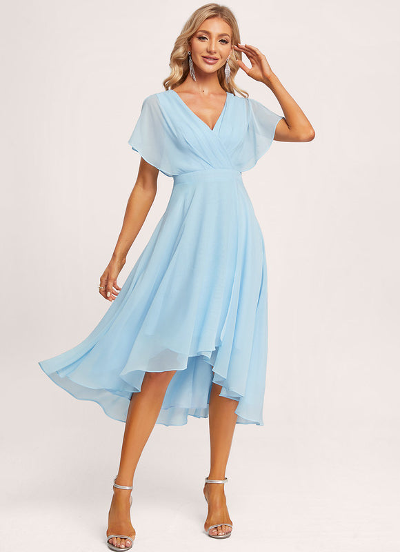 Robe Chic Fluide Bleu Nuit - gallery 3
