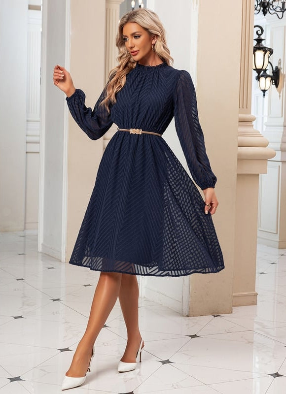 Robe Chic Nuit Texturée - gallery 2