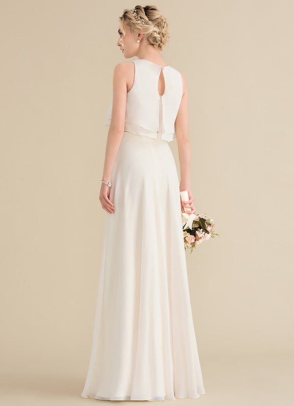 Robe Chic Mousseline Drapée - gallery 4