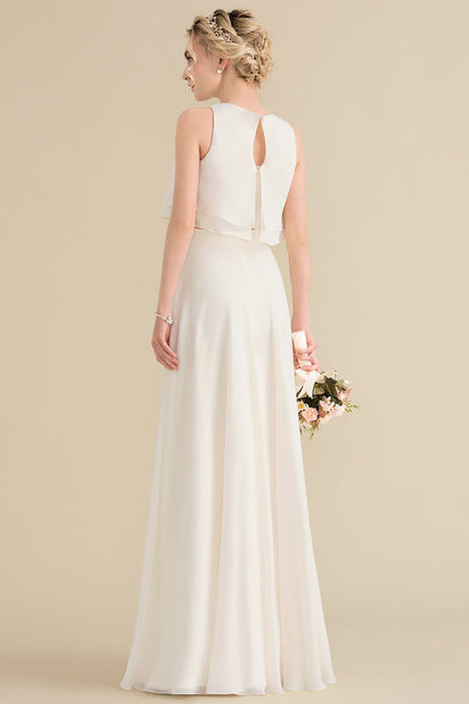 Robe Chic Mousseline Drapée - gallery 4