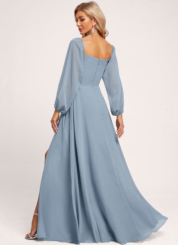 Robe Chic Rose Flottante - gallery 3