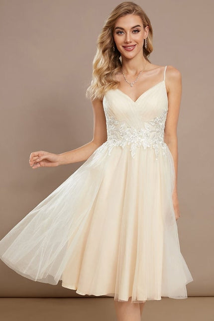 Robe Chic Tulle Crème