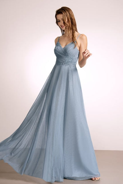 Robe Bohème Chic Bleu