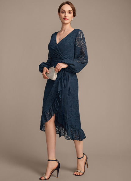 Robe Chic Dentelle Plissée